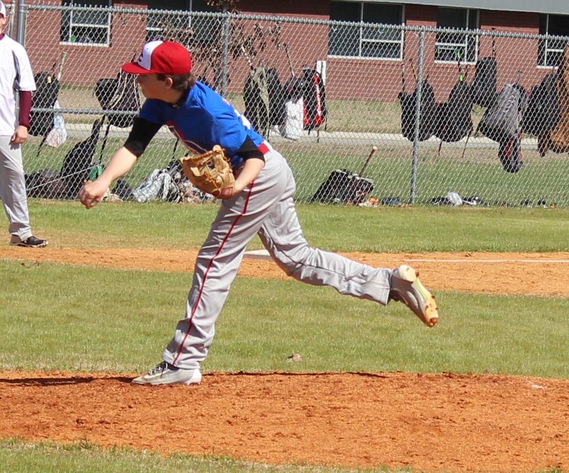 CCMS Baseball Blanks White County in Home Opener