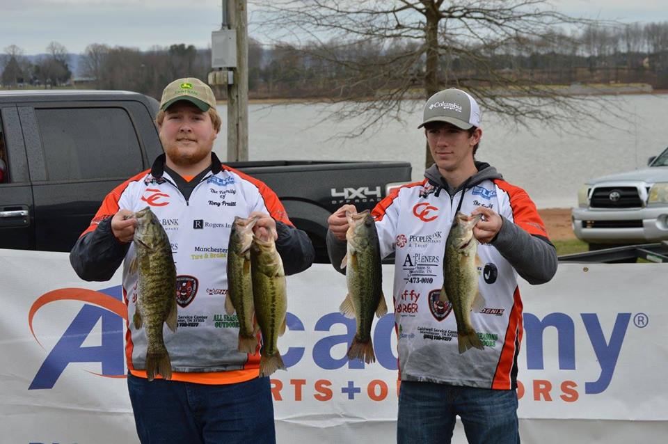 Coffee County Bass Club Members Show Well at Tims Ford on Saturday