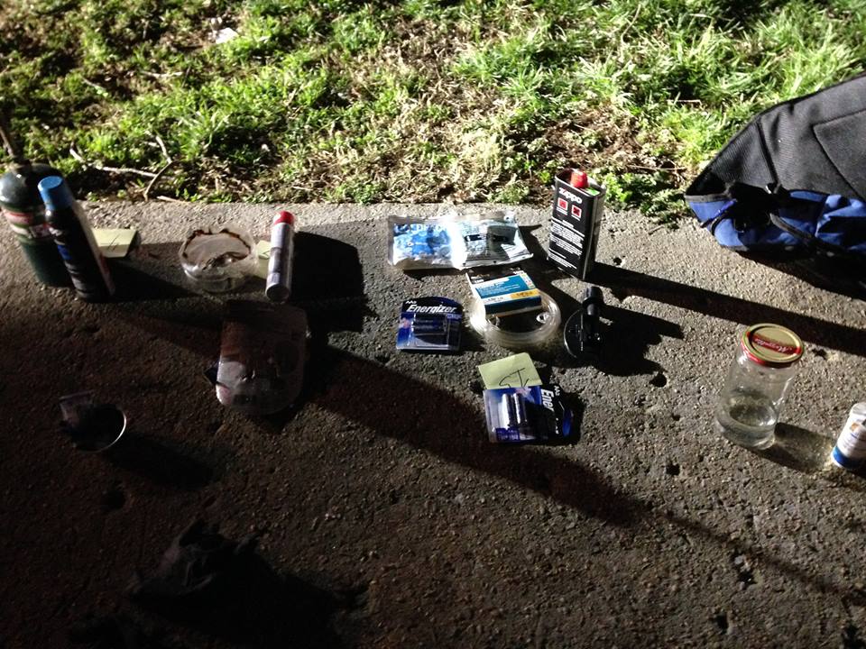Franklin County Authorities find Components consistent with the Production of Meth and more