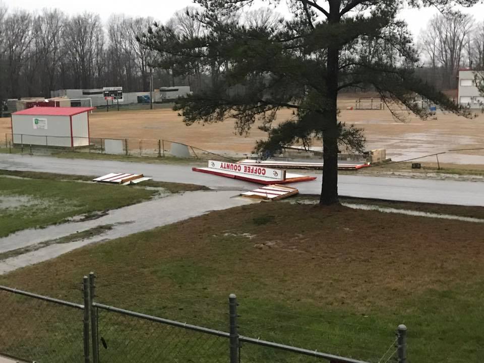 Storms Roar through Coffee County