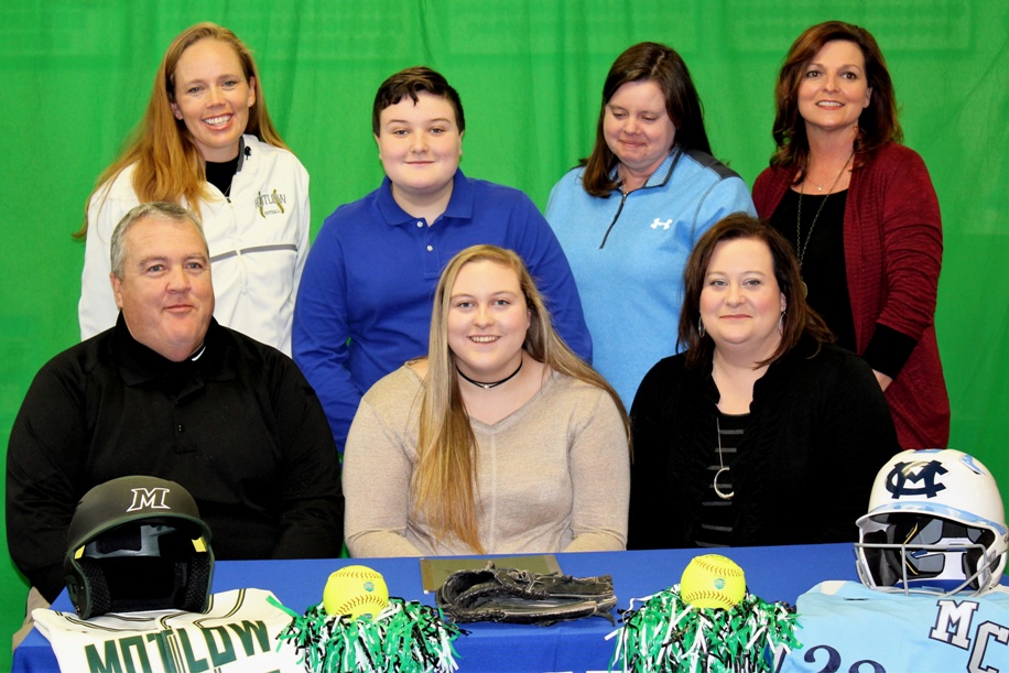 Moore County’s Emily Parks Signs Softball Scholarship with Motlow State