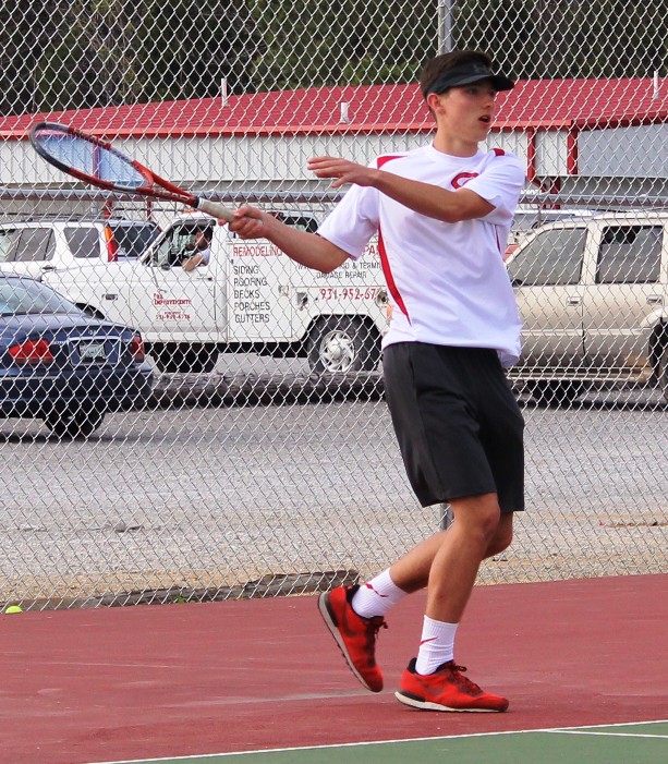 CHS Tennis Gets District Sweep over Franklin County