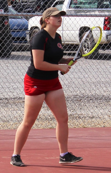 CHS Lady Raider Tennis Falls in District Tournament