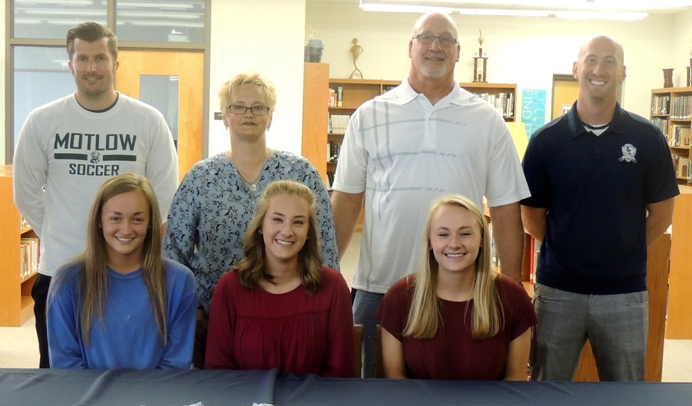 Franklin County Triplets Sign Soccer Scholarships with Motlow State