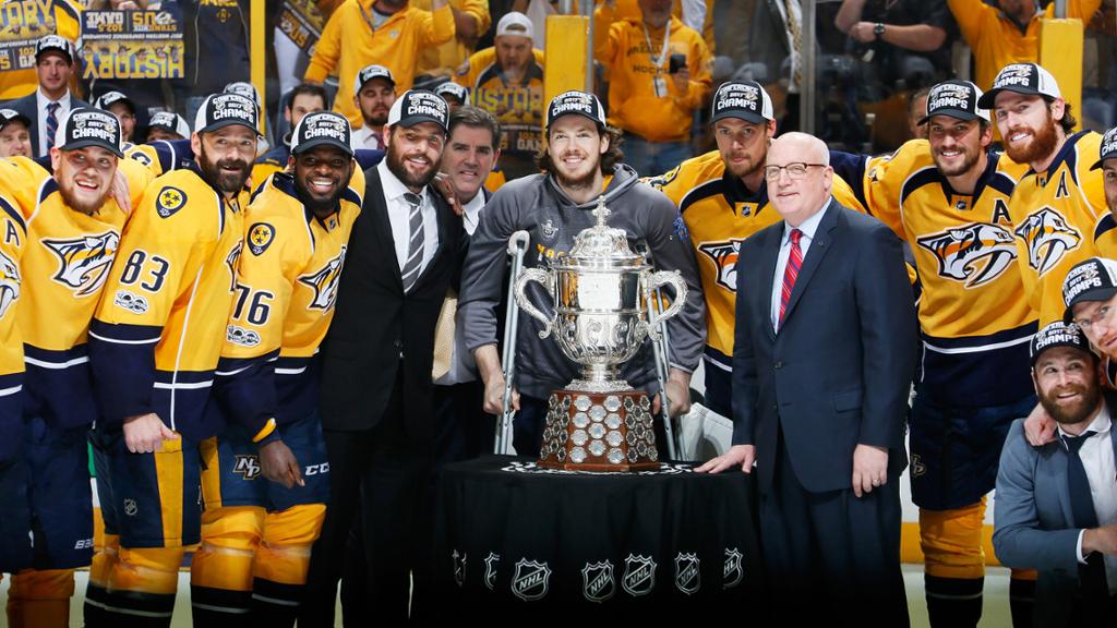Preds Win Western Conference, Clinch Berth in Stanley Cup Final