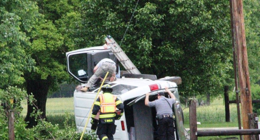 One Person Injured in Friday Crash