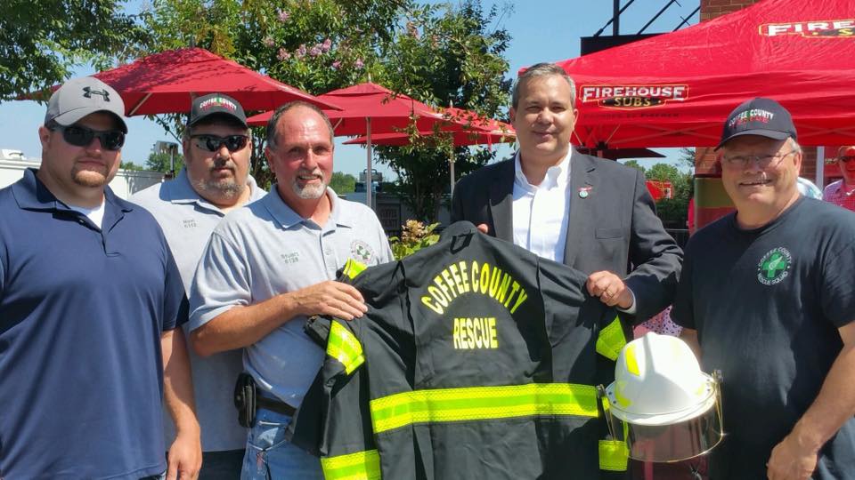 Coffee County Rescue Squad receives New Turnout Gear