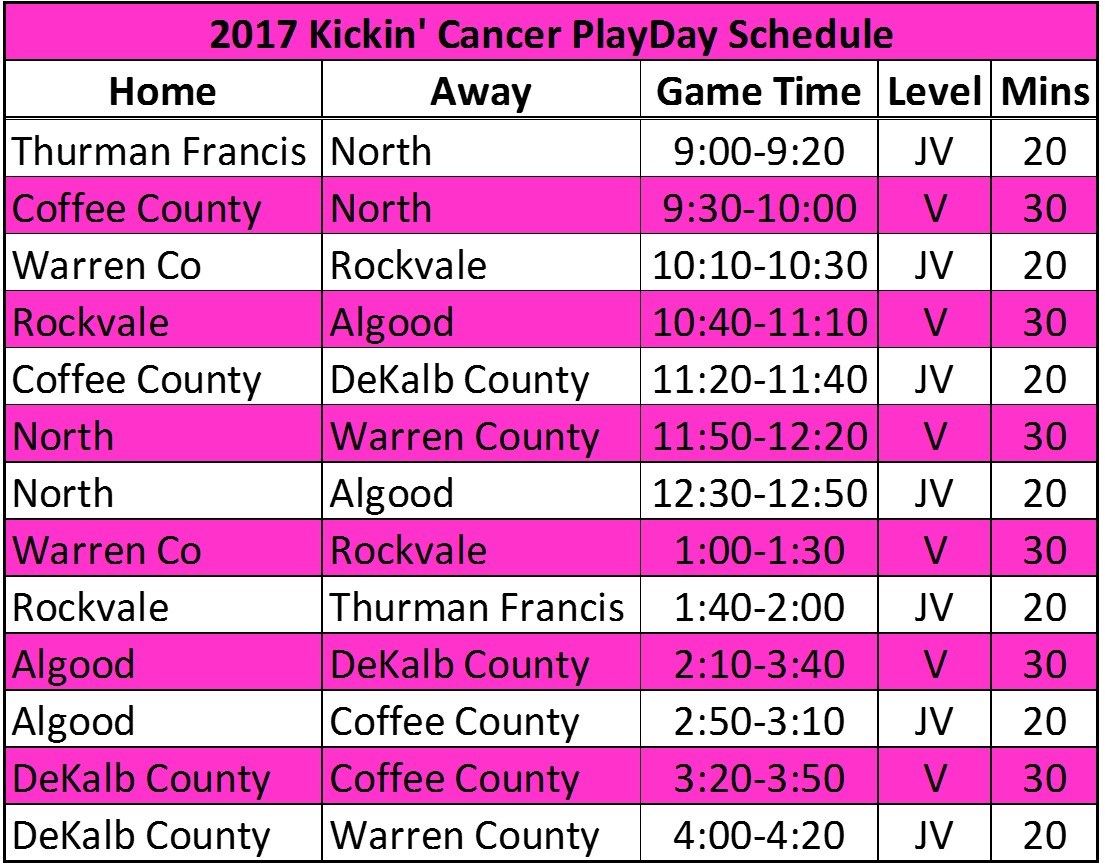 CCMS Soccer to Host Benefit PlayDay on Saturday