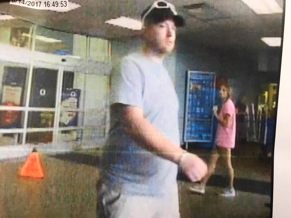 Decherd Police Looking for Theft Suspect