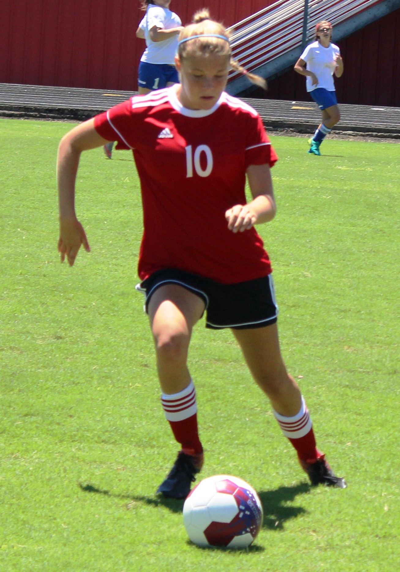 Lady Raider Soccer Advances to District Title Game with Win over Columbia
