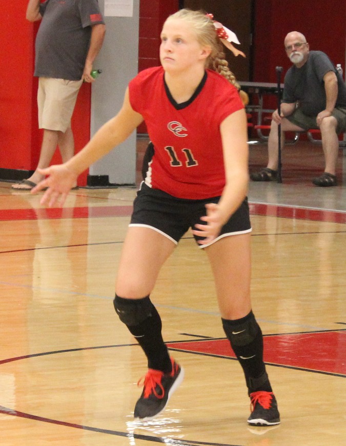 CCMS Volleyball Gets Doubleheader Sweep of South