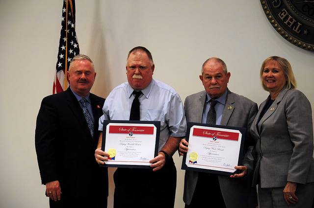 Two Local Men Honored by State Officials