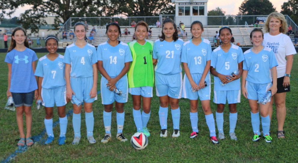 Westwood Soccer Gets Win on 8th Grade Night