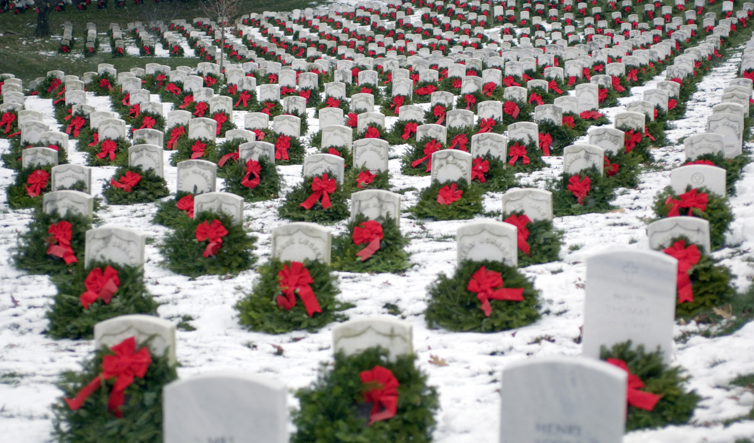 Wreaths Across America honoring deceased military in Coffee County
