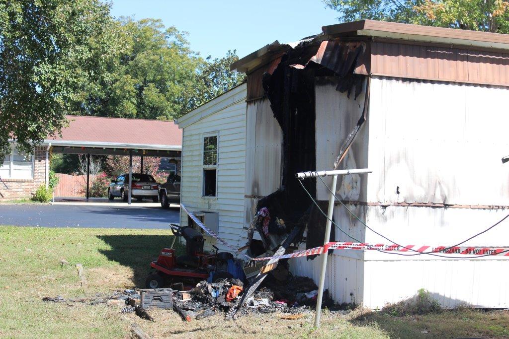 Fire Damages Manchester Home