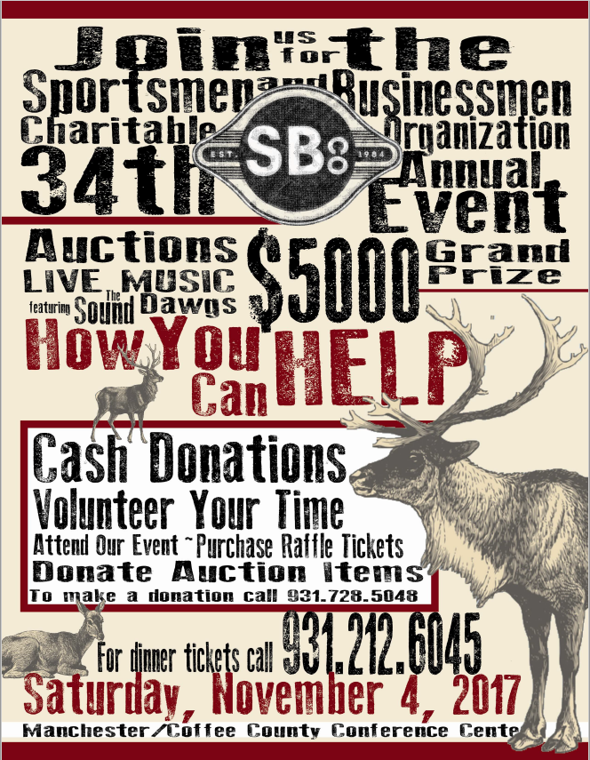 Charitable Event is set for Saturday