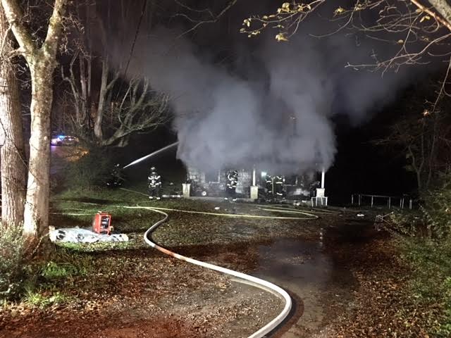 Fire Damages Manchester Home