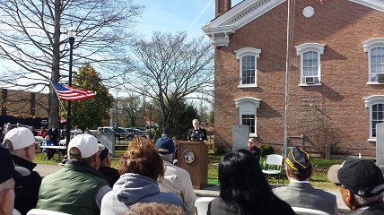 Beautiful Day for Veterans Day 2017 in Manchester
