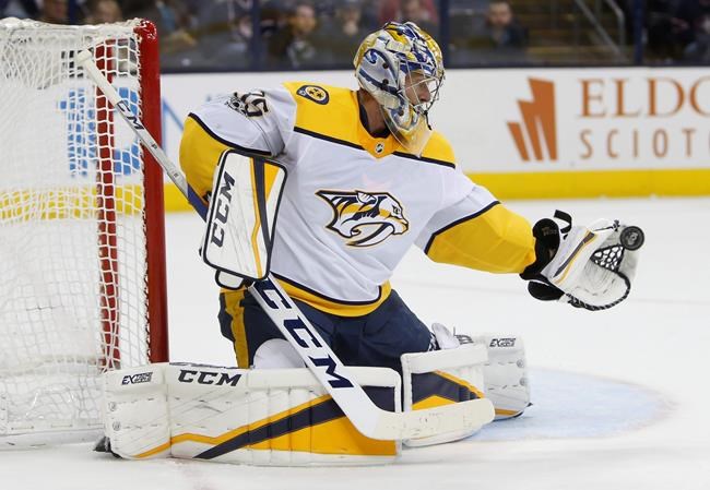 Preds Sign Goaltender Juuse Saros to Three-Year Contract