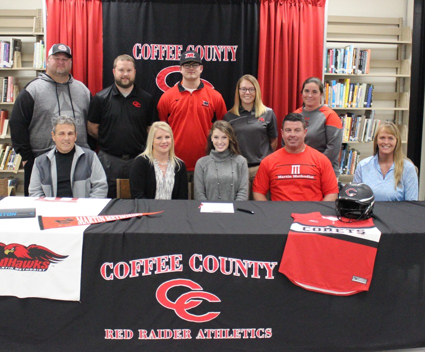 Raven Rogers Signs Softball Scholarship with Martin Methodist