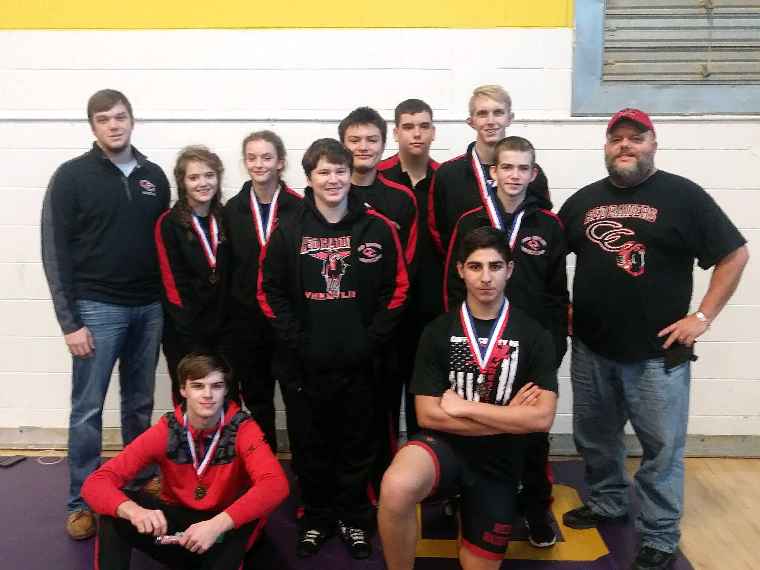CHS Wrestlers Capture 6 Medals at Saturday Tournament