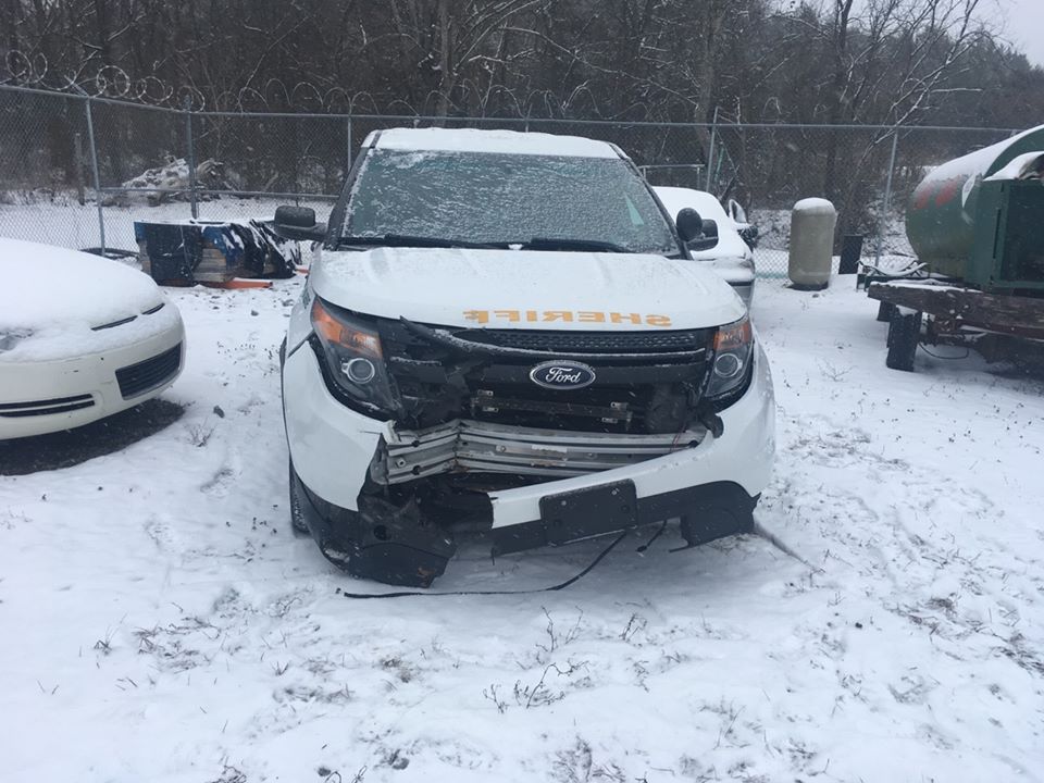 Cannon County Sheriff’s Deputy Crashes Vehicle–Hits Gas Line