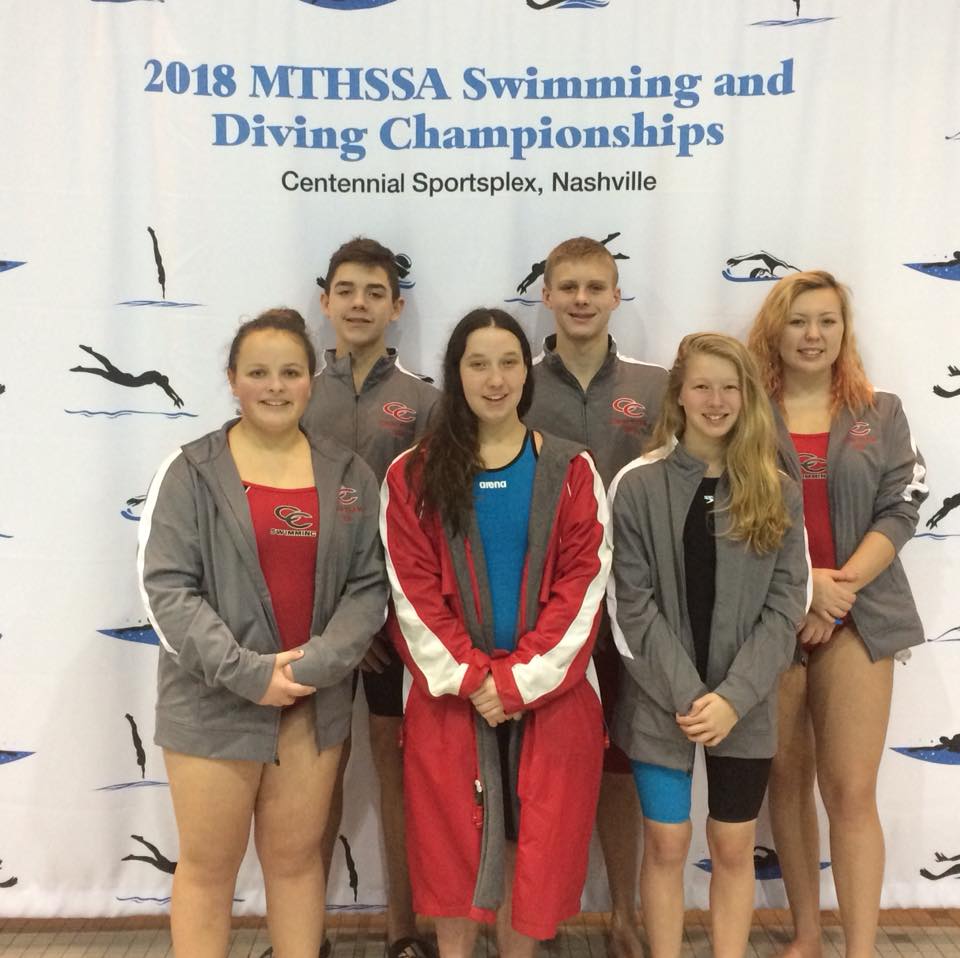CHS Swimmers Post Record Breaking Performances at Region Meet