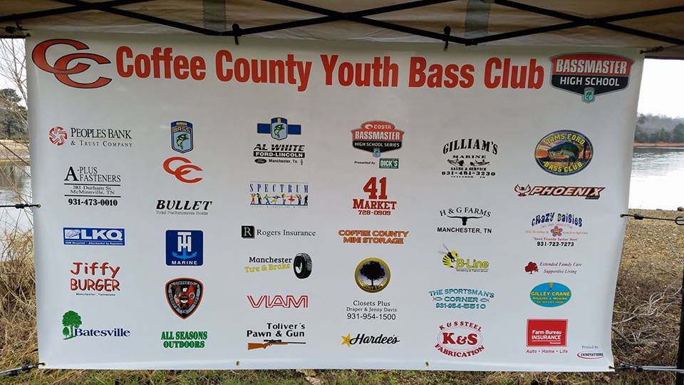 Coffee County Youth Bass Club In Saturday Action