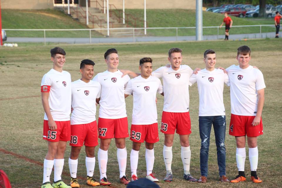 CHS Soccer Rolls on Senior Night