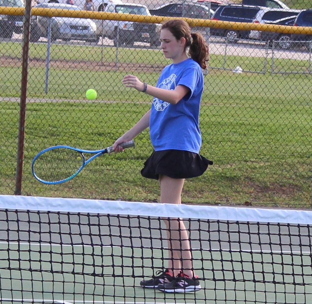 Westwood Tennis Splits Match at St. Andrews