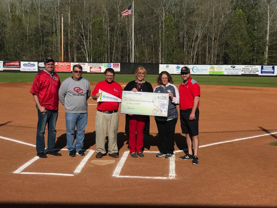 Coffee County Female Sports Programs Receive Grant