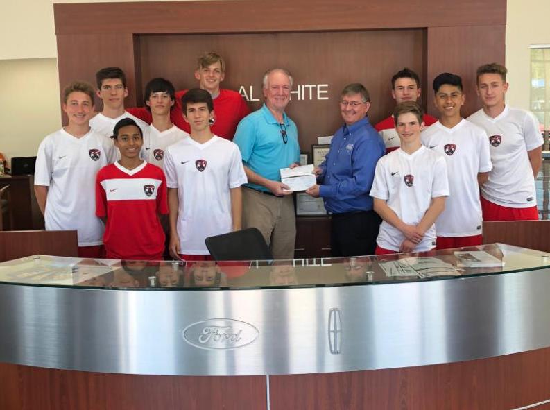 Al White Ford/Lincoln Helps CHS Soccer with Fund Raising Event