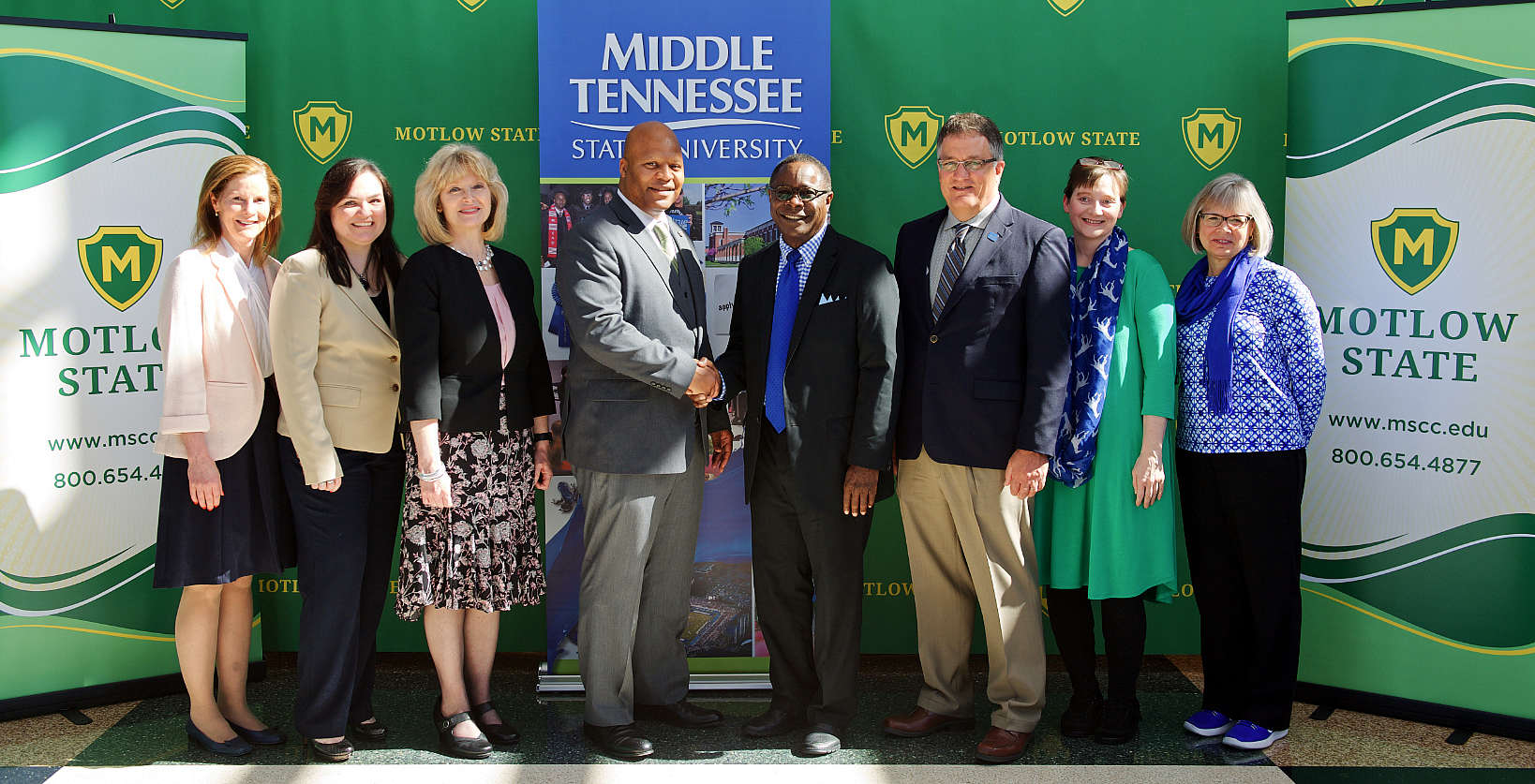 MTSU, Motlow State Presidents Sign New Transfer Agreement