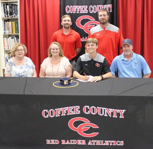 Nathanial Tate Signs to Play Baseball at ETSU