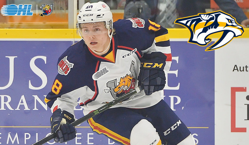 Preds Ink Free Agent Magwood Who Starred in Futures Game