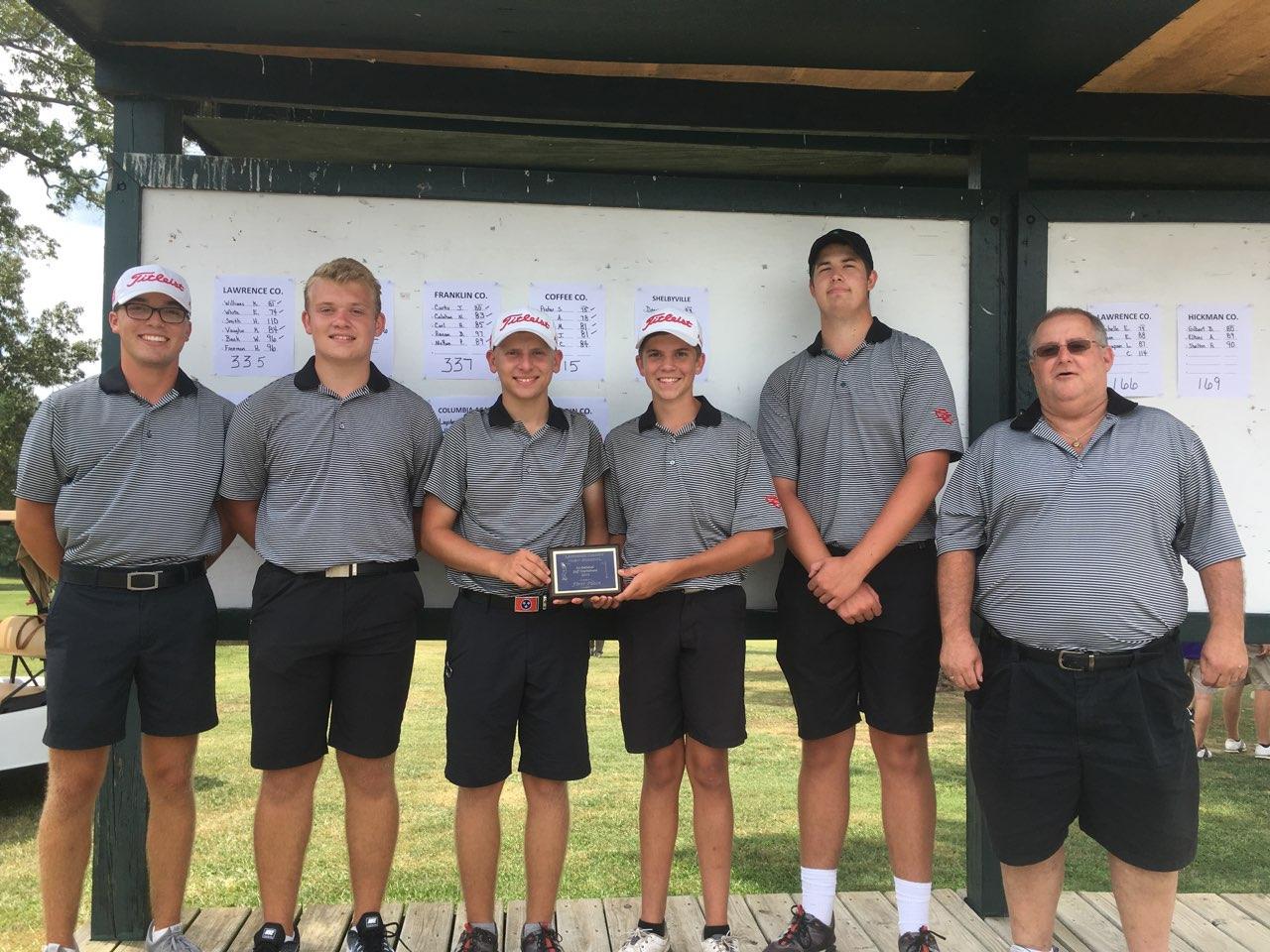 Raider Golfers Stay Perfect Capturing Lawrenceburg Invitational