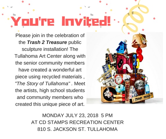 Story of Tullahoma Art Sculpture Now on Display