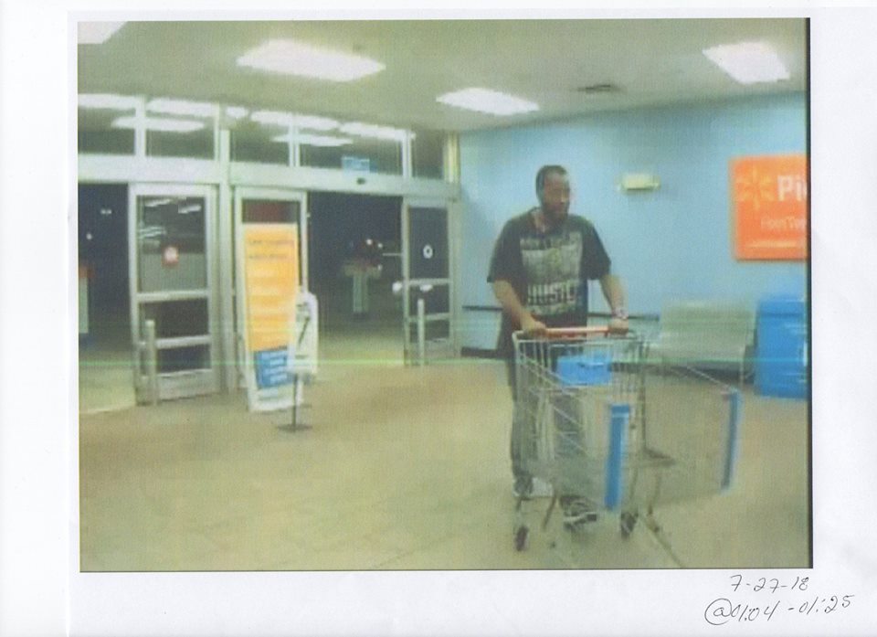 Winchester Police Searching for Suspect who Stole 3 TV’s