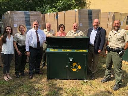 400 BearSaver Recycling Bins placed at State Parks