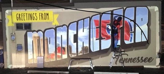 New Mural in Manchester