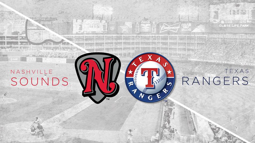 Sounds and Texas Rangers Announce Four-Year Player Development Contract