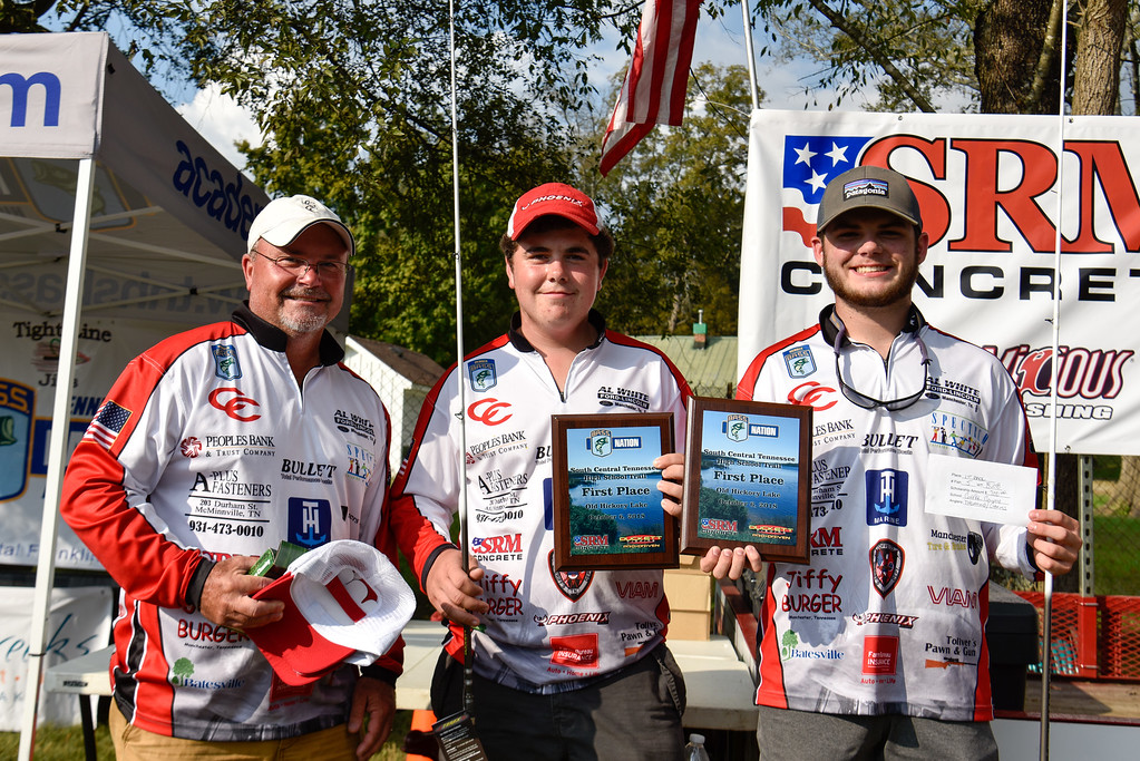 Coffee County Youth Bass Club Teams Sweep Tournament Titles on Saturday