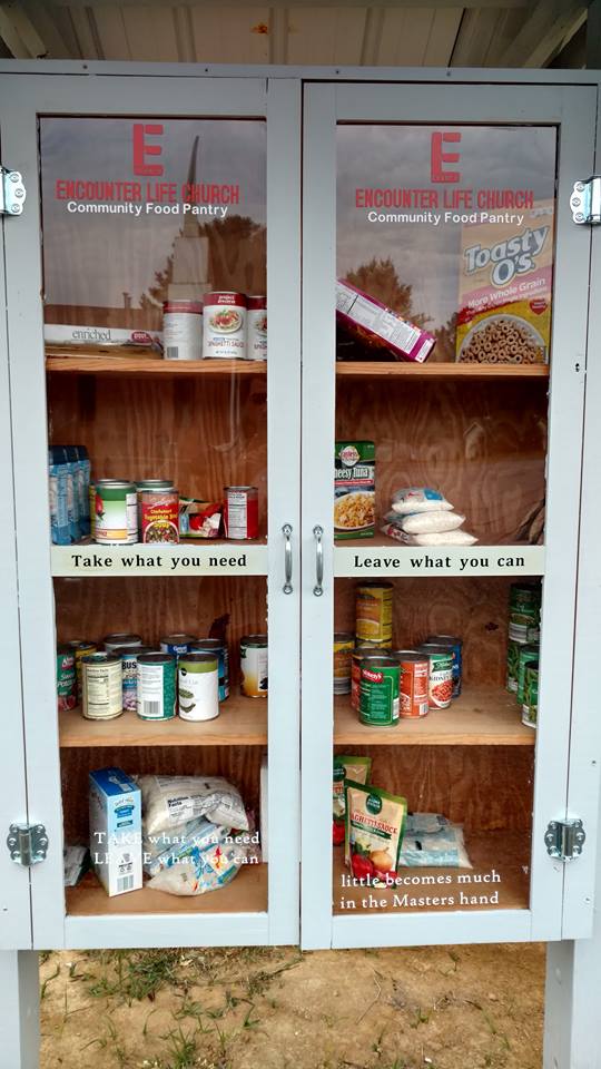 Outdoor Food Pantry Opens in Manchester