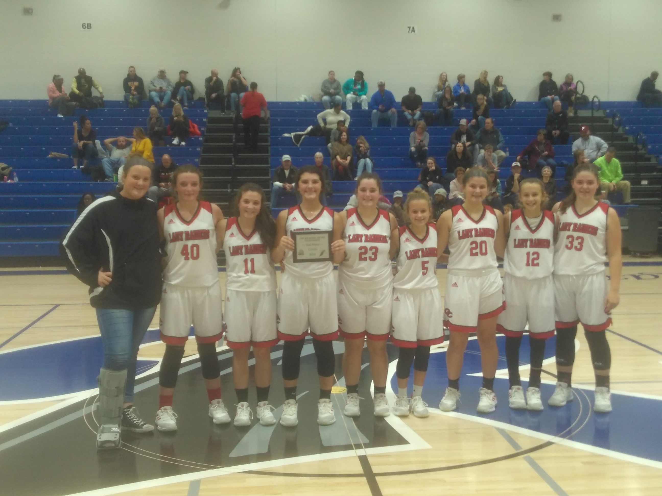 Coffee Middle Girls’ Basketball Grabs 3rd Place Finish at Rockvale
