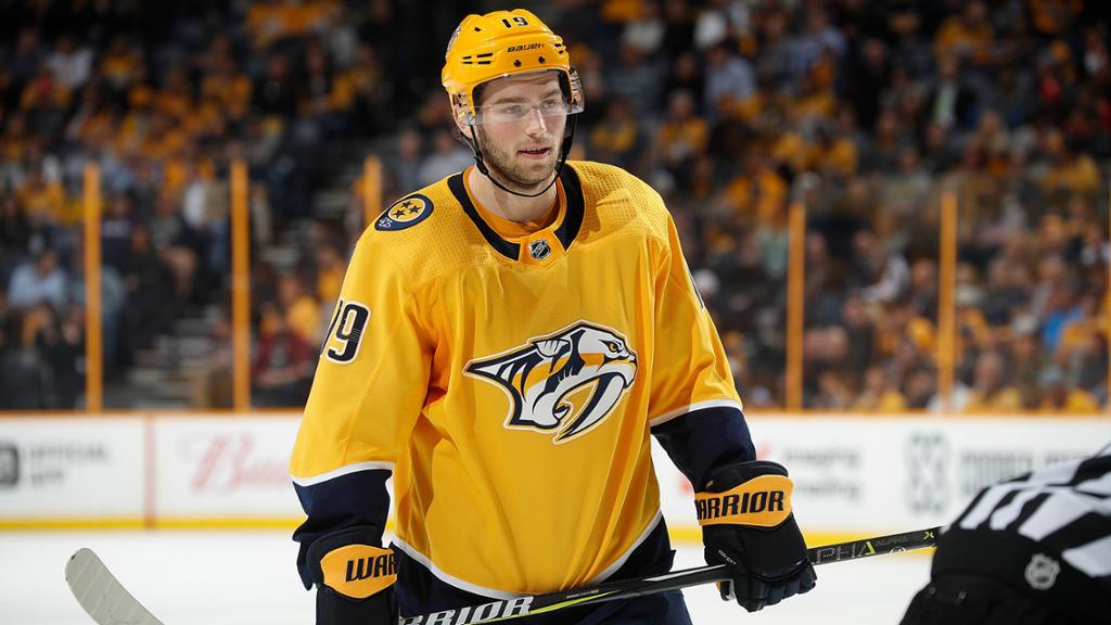 Jarnkrok Tallies Hat Trick as Record Crowd Sees Preds Beat Kings