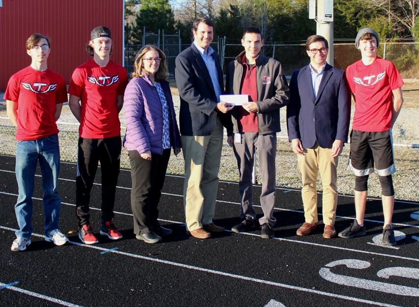 First Bank Partners with Coffee County CHS Track to Purchase Timing System