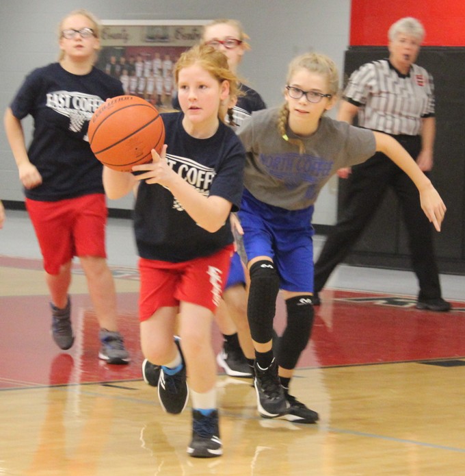 Coffee County Elementary Basketball Holds Girls’ Semifinals on Monday