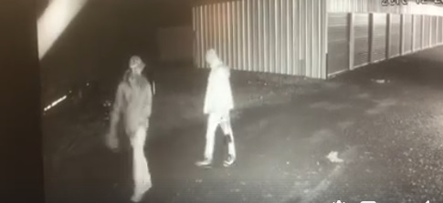 Two Suspects being Sought in Storage Building Burglary