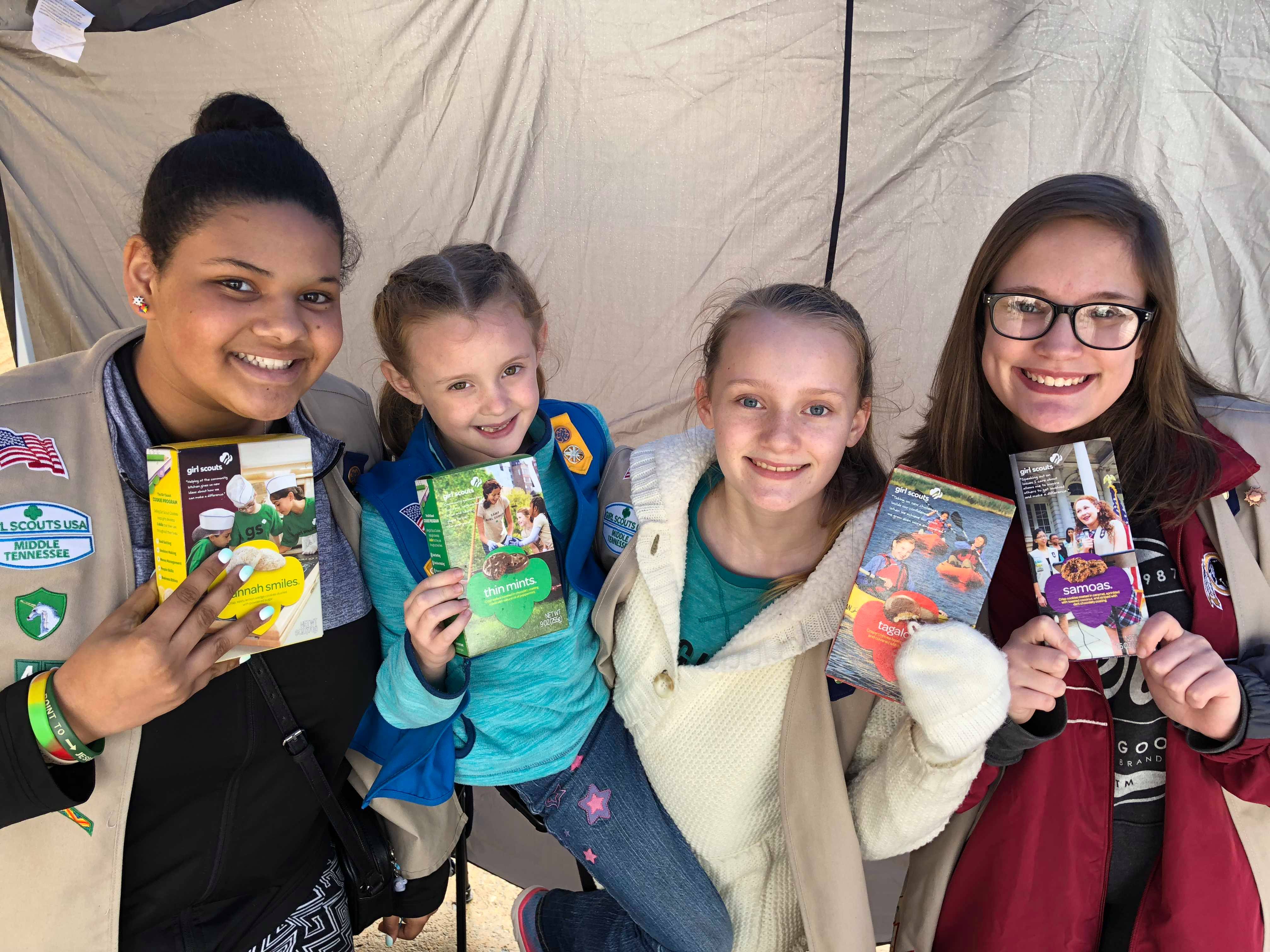 It’s Girl Scout Cookie Time