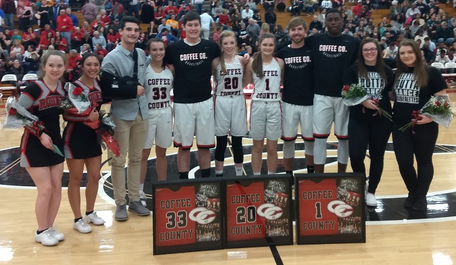 Coffee County Basketball Sweeps Tullahoma; Clinches Regular Season District Titles